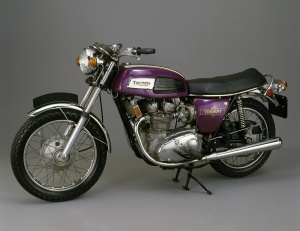 Triumph Trident T150 1960s British classic motorcycle