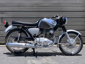 Honda CB77 1960s Japanese classic motorcycle