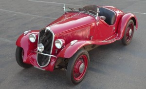 Fiat 508S Balilla Sport 1930s Italian classic sports car