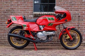 Ducati Pantah 600 1980s Italian classic sports bike